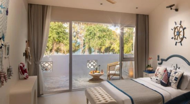 Семейный люкс с видом на море Under the Tree·Sawana CAHWAM Seaview Homestay
