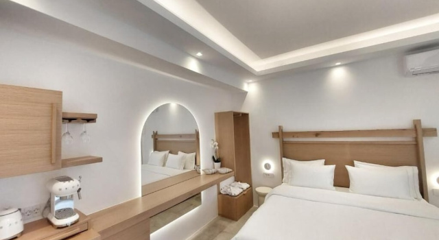 Люкс Deluxe с видом на море DelMar Suites Syros