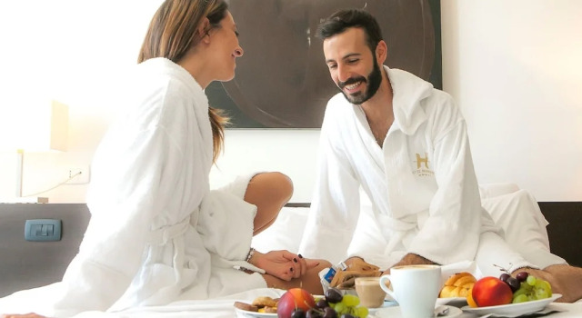 Двухместный номер Standard с балконом Hotel Horizon