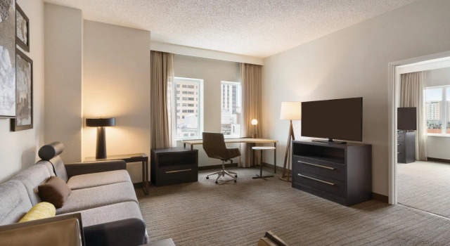 Люкс c 1 комнатой Residence Inn Denver City Center