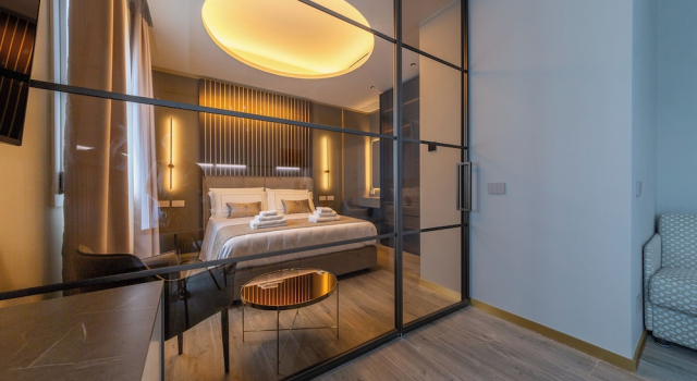 Двухместные апартаменты с балконом и с видом на город MW Apartments