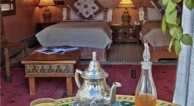 Standart çift kişilik oda Riad Dar Ziryab