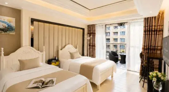 Люкс Business Zhongshan Vidic Apartment (Tanzhou Dongcheng Four Seasons Branch)