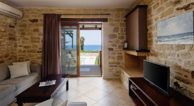 Stavromenos Villas - Private Pools & Seaview - 500m from Beach, Забронировать Вилла Коттеджи Центрального Крита, Коттедж