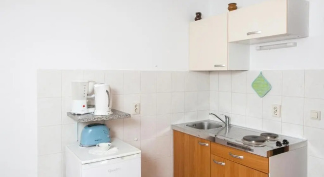 Студия с балконом и с видом на море Apartments Ana Lopud