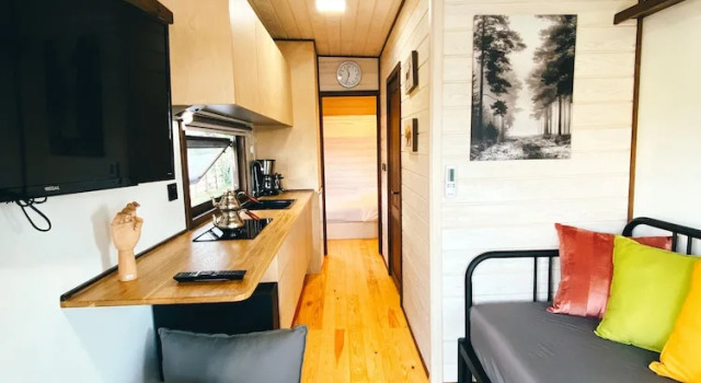 Двухместный номер Deluxe c 1 комнатой Danzi camping tiny house