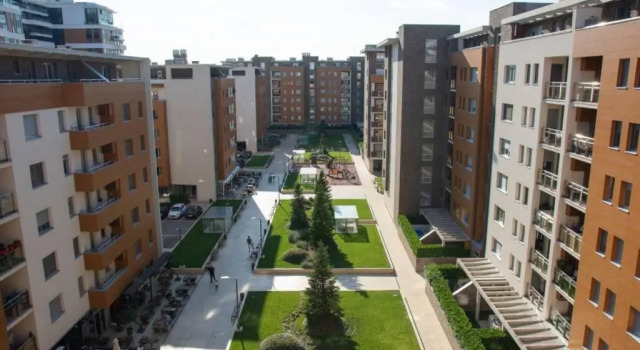 Студия A Blok New Modern - Free garage parking, comfortable, quiet with a park view