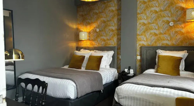 Двухместный номер Deluxe Le Boeuf Couronné - Hôtel & Restaurant Chartres- Logis Hotels