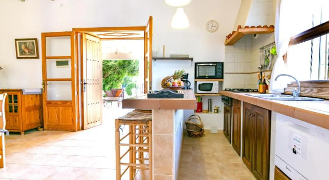 Cabaña Sa Sini Cozy country villa for 6 near Buger