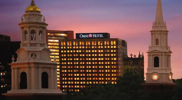 Номер Deluxe с видом на город Omni New Haven Hotel at Yale