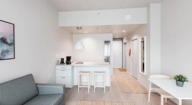 Апартаменты c 1 комнатой Forenom Hotel and Apartments Vantaa Tikkurila