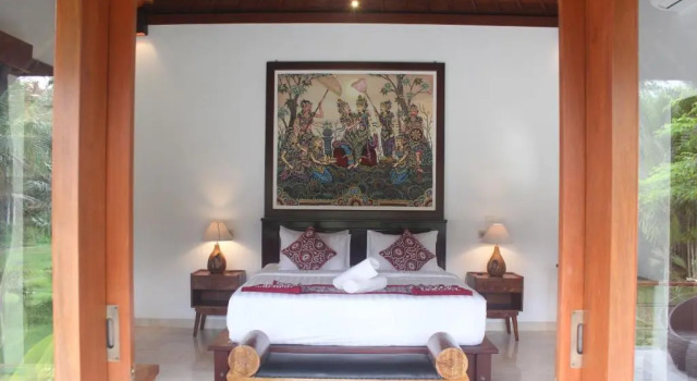 Sebatu Tulen Villa, Rezervovat Vila Chaty v Bali, Chalupa