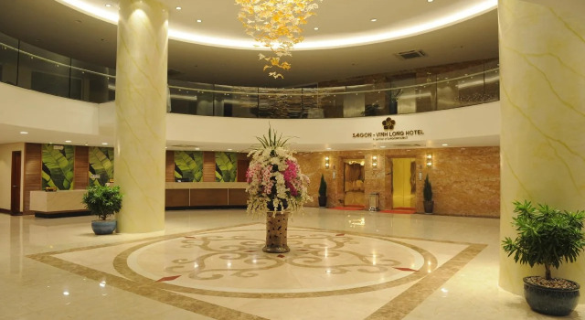 Sai Gon Vinh Long Hotel, Rezervovat Hotel Hotely v Long Ho se snídaní, Snídaně