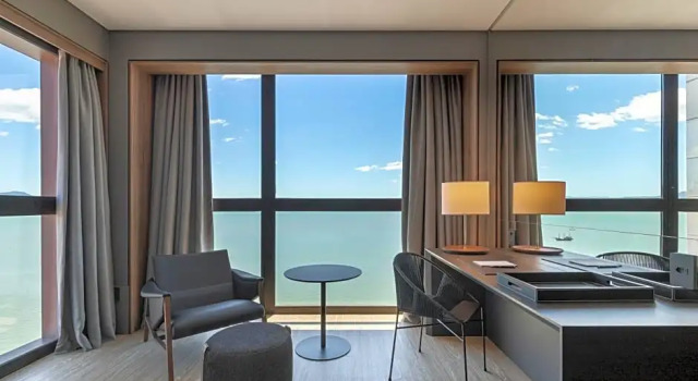 Двухместный номер Luxury с видом на море LK Design Hotel Florianópolis