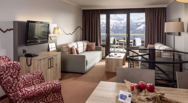 Komfort Maisonette. Dorint Blumlisalp 16237, Buchen Sie Hotel Beatenberg Interlaken