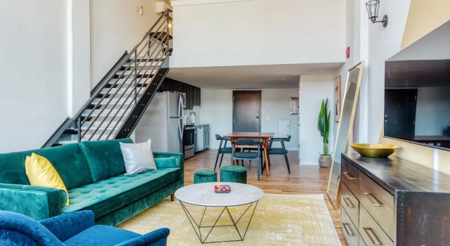 Студия Sosuite at West Lofts - West Philadelphia