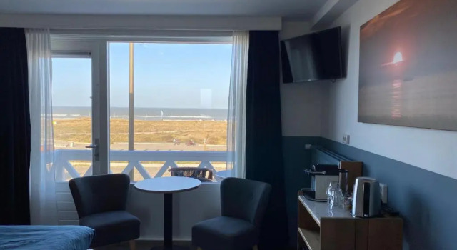 Двухместный номер Standard с балконом и с видом на море Bed&Breakfast aan Strand