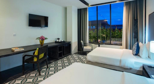 Номер Standard с видом на бассейн Monthara Angkor Residence