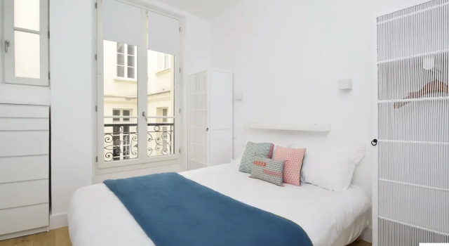 202095 - Charming apartment for 6 people in the heart of Paris, Забронировать Апартаменты/квартира 2-й округ: Биржа Париж, рядом с Станция метро Rambuteau