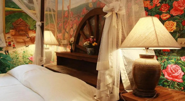 Люкс с красивым видом из окна Mae Sa Valley Farm Stay Resort