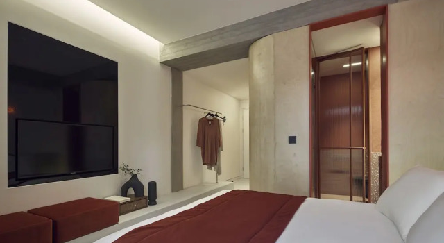 Номер Deluxe The Newel Metaxourgeio by Athens Stay