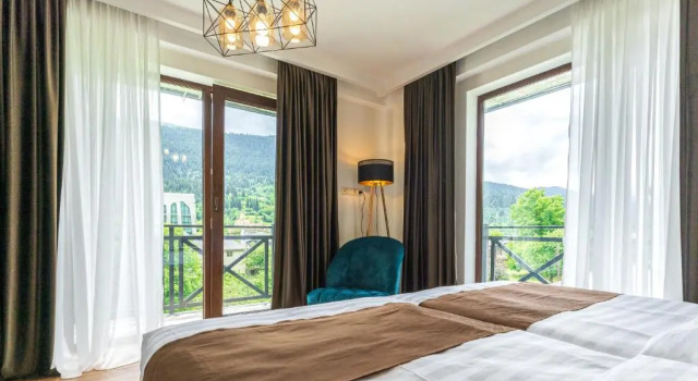 Двухместный номер Standard с красивым видом из окна Hotel Chatini Mestia