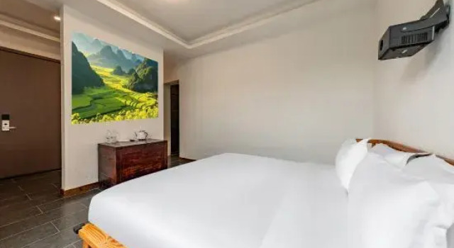 Кровать в общем номере Yunzhu Boutique Inn