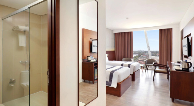 Двухместный номер Executive с красивым видом из окна Golden Tulip Pontianak