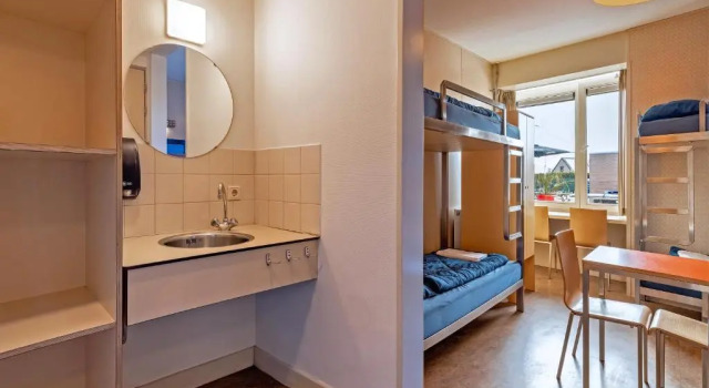 Четырёхместный номер Standard Stayokay Hostel Noordwijk