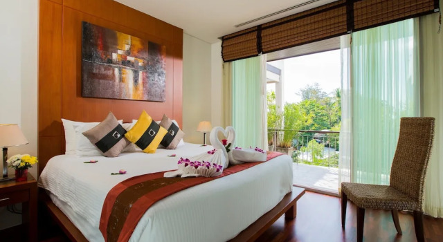 Номер Standard Пентхаус с балконом и с видом на океан Ocean views Kata gardens penthouse 6C near Kata Noi Beach