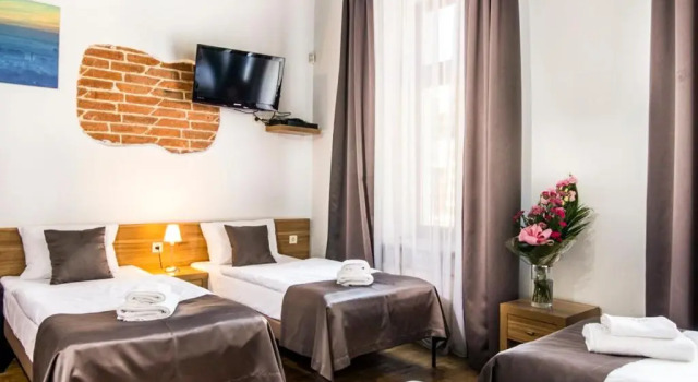 Четырёхместный номер Standard Aparthotel Pergamin