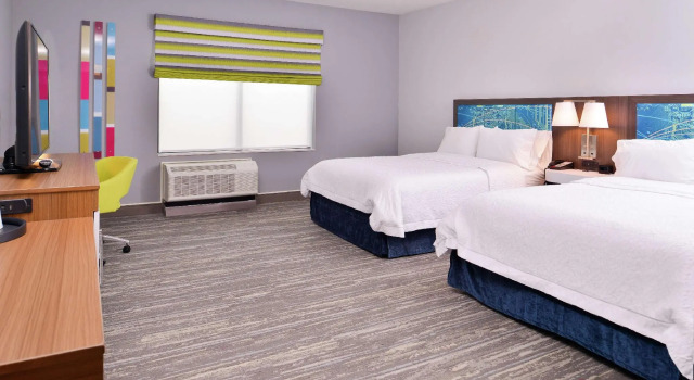 Четырёхместный номер Standard Hampton Inn & Suites Saint Paul Oakdale Woodbury