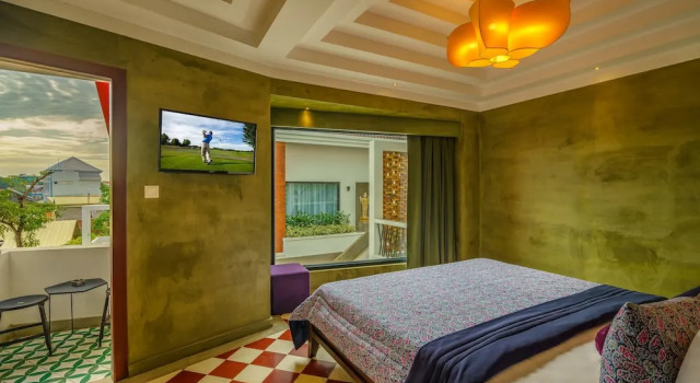 Двухместный номер Deluxe с балконом и с красивым видом из окна The Secret Corner Unique Residence