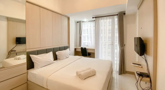 Relaxing Studio At Tokyo Riverside Pik 2 Apartment