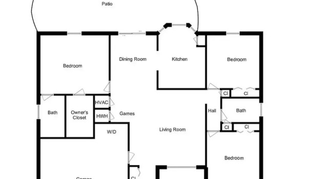Коттедж 17007 Firenzo Ave 3 Bedroom Home