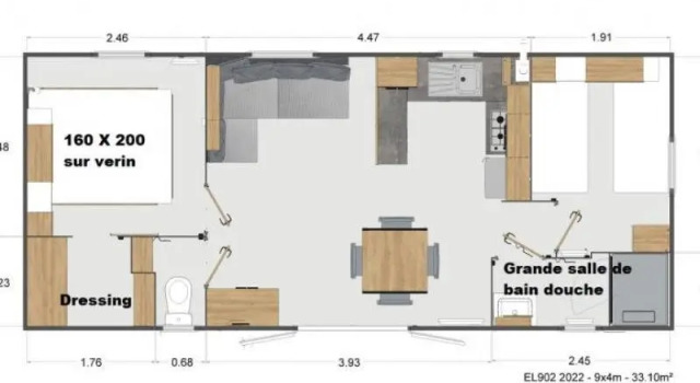 KERLANN 4 ETOILES MOBIL HOME 2CHS 1SDB Pont Aven Finistère, Забронировать Отель Отели Finistère с парковкой, Парковка