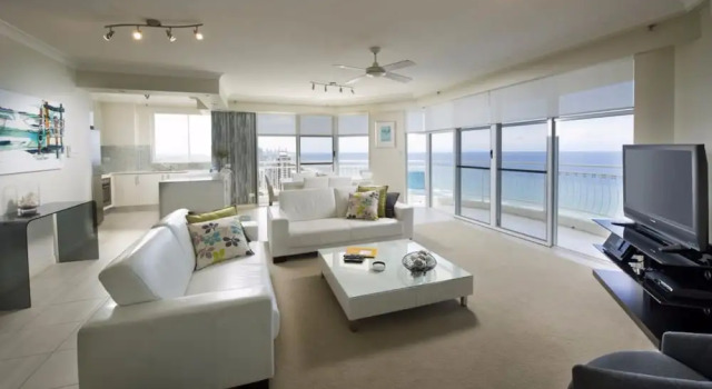 Номер Executive с 3 комнатами с балконом 2nd Avenue Beachside Apartments