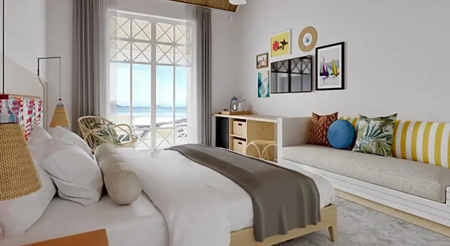 Двухместный номер Standard с балконом и с красивым видом из окна C Rodrigues Mourouk - Rodrigues Island