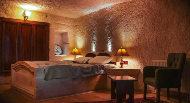 Трёхместный номер Deluxe Asteria Cave Hotel