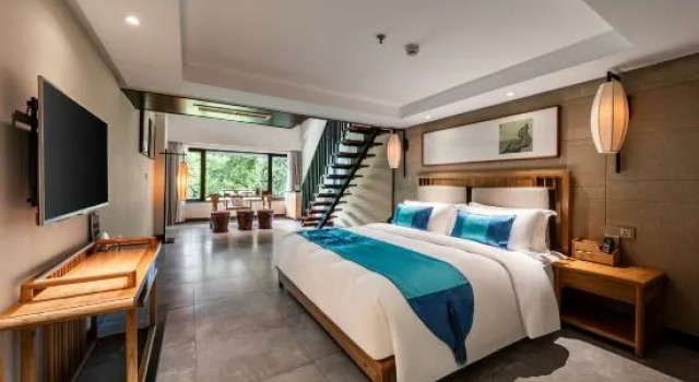 Люкс Deluxe Hangzhou Shusheng Longjing Hotel
