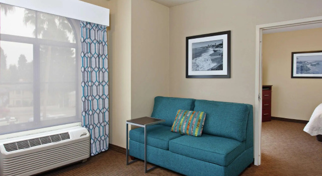 Двухместный полулюкс Hampton Inn Santa Cruz