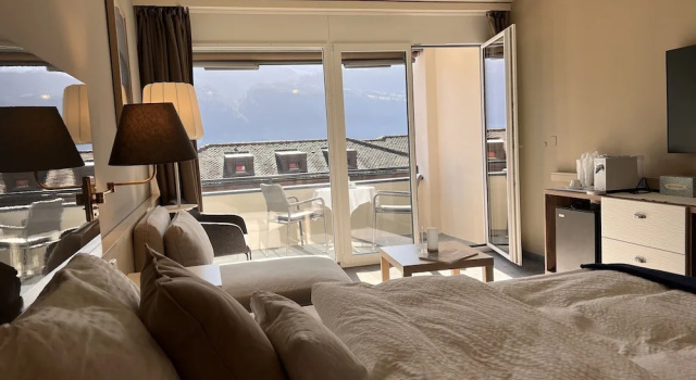 Одноместный номер Comfort Seehotel Riviera at Lake Lucerne