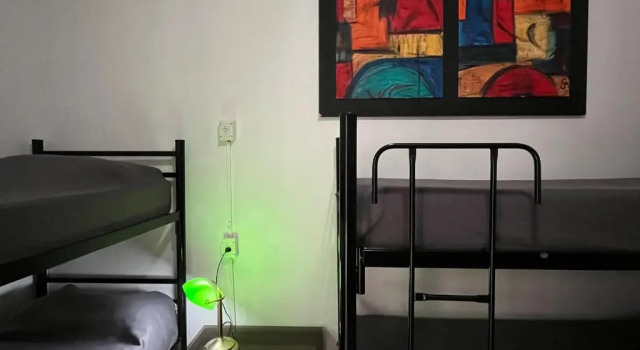 Кровать в общем номере Link Cordoba Hostel