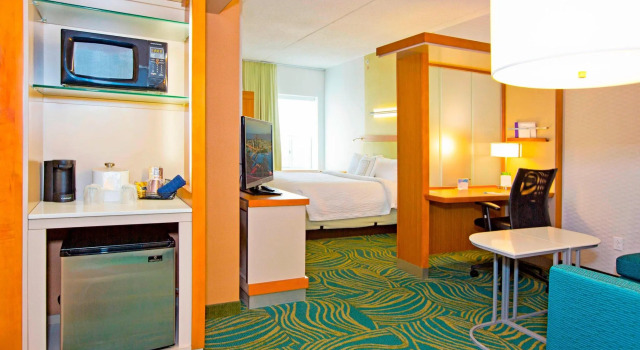 Четырёхместная студия SpringHill Suites by Marriott Pittsburgh Mt. Lebanon