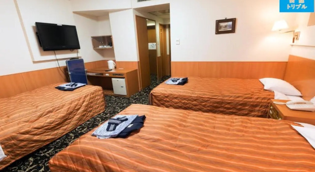 Трёхместный номер Standard Hotel Global View Kushiro