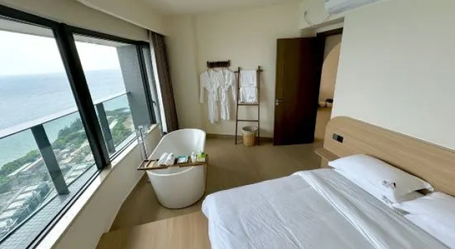 Люкс с балконом Manshe Homestay (Nan'ao Island)