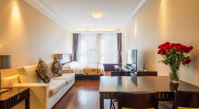 Beijing Shimao Tianjie Hotel Apartment, Rezerwuj Apartament Chaoyang Pekin, w pobliżu Guomao Station