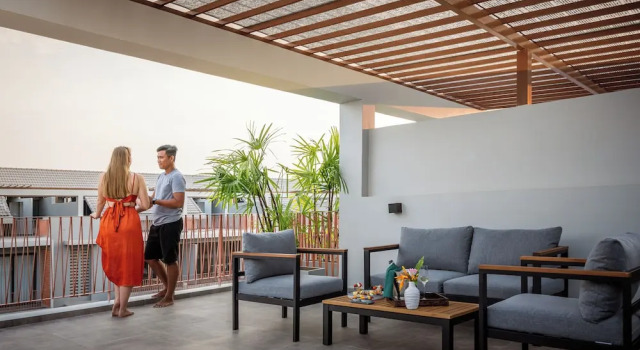 Люкс Дуплекс с 3 комнатами Курортный отель TUI BLUE Angkor Grace