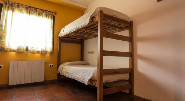 Кровать в общем номере Rancho Grande Hostel