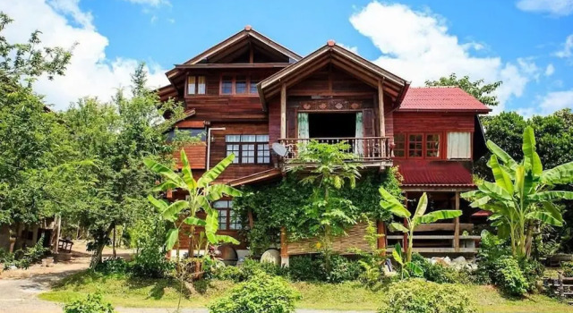 Одноместный номер Superior с балконом и с видом на сад Thanyarat Resort and Organic Farm